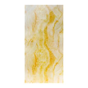 Panel adhesivo tipo marmol amarillo de 1,2 x 2,8 m. - K HOME