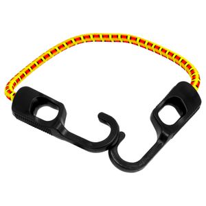 Amarra elástica de 45 cm x 8 mm con ganchos plásticos. - K PRO