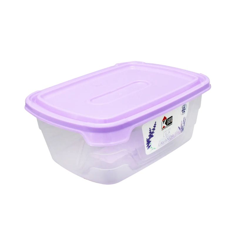 Repostero-multiusos-rectangular-de-0.6-litros-con-tapa-de-cierre-semi-hermetico-y-diseño-tipo-ondas-lavanda.