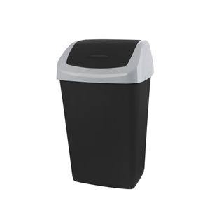 Tacho Capo B+T de 40lts con tapa tipo vaiven, elaborado en plástico resistente y con protección UV - CASA PICA
