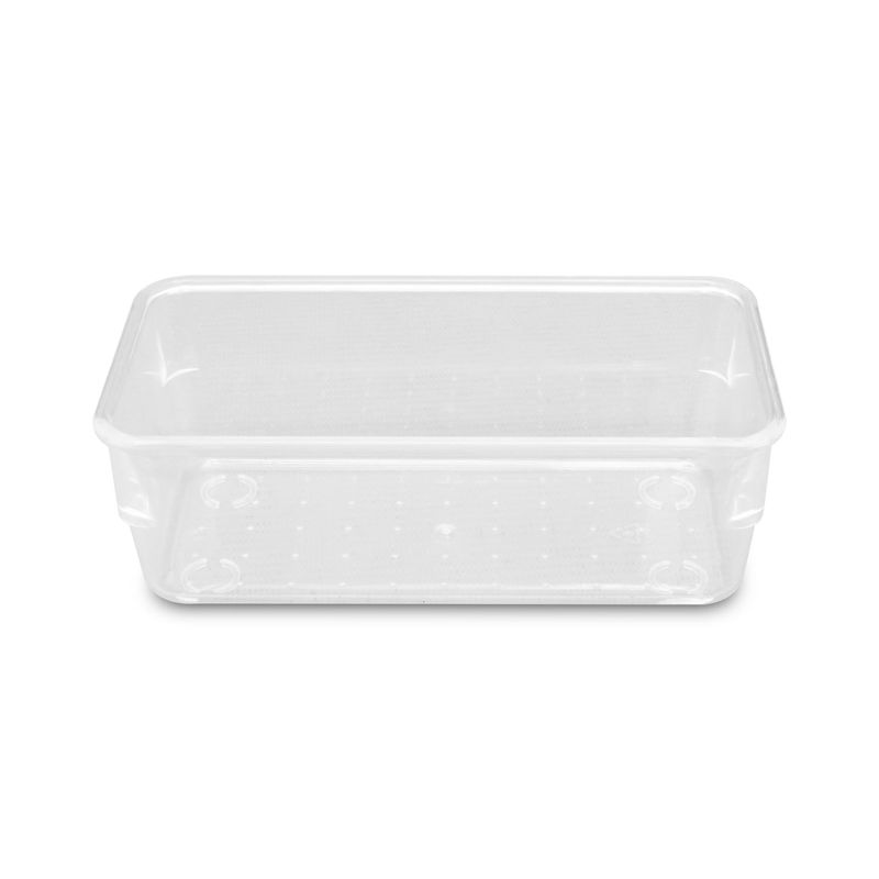 Canastilla-plastica-de-diseño-tipo-BOGA-sin-tapa.-Organiza-y-almacena-todo-tipo-de-objetos-y-articulos-pequeños.-Transparente-PICA