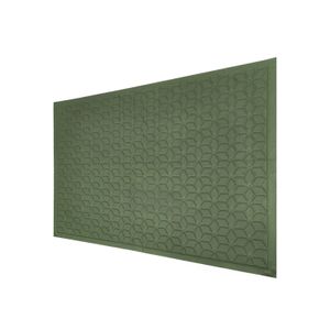 Rodapié ecológico de caucho reciclado de 152 x 49 cm verde. - ECOCAUCHO