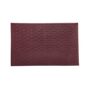 Rodapié ecológico de caucho reciclado de 152 x 49 cm rojo. - ECOCAUCHO