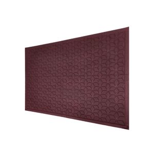 Rodapié ecológico de caucho reciclado de 152 x 49 cm rojo. - ECOCAUCHO