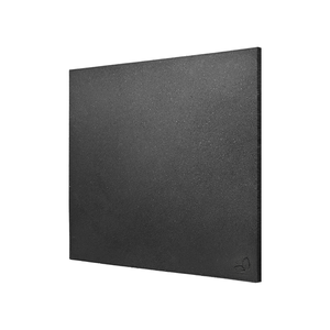 Piso ECOLISO de caucho reciclado de 50 x 50 x 1,6 cm negro. - ECOCAUCHO