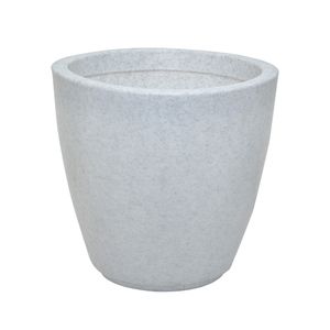 Macetero DECO STONE JADE alto de 52 lts color gris. - CASA PICA