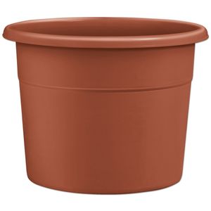 Macetero JAZMIN ultragigante de 55 cm de 62 lts color terracota. - CASA PICA