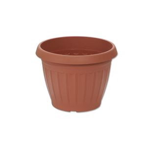 Macetero LABRADO chico de 28 cm de díametro de 8 lts color terracota. - CASA PICA
