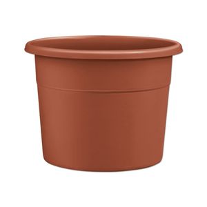 Macetero JAZMIN grande de 33,5 cm de 15 lts color terracota. - CASA PICA
