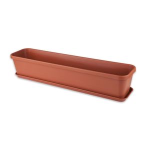 Base de macetero MAGNOLIA mediana color terracota. - CASA PICA