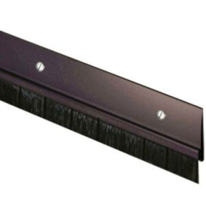 Platina barredora DVP café de felpa de 90 cm con cuerpo atornillable. - DISMAC