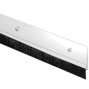 Platina barredora DVP blanca de felpa de 90 cm con cuerpo atornillable. - DISMAC