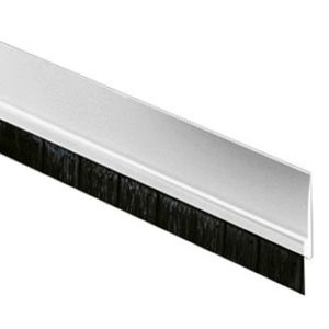Platina barredora DVP blanca de felpa de 90 cm con cuerpo autoadhesivo. - DISMAC