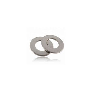 Arandela plana de acero inoxidable de 1/4". Pack x 2 unidades. - DISMAC