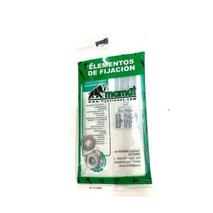Arandela plana de acero inoxidable de 1/4". Pack x 2 unidades. - DISMAC