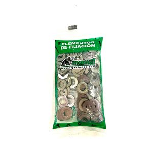 Arandela plana Inoxidable de acero inoxidable de 5/16". Pack x 100 unidades. - DISMAC