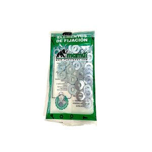 Arandela plana delgada de 3/16". Pack x 50 unidades. - DISMAC