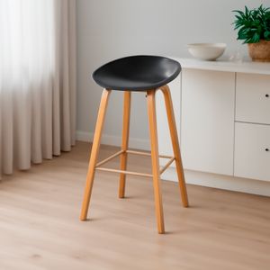 Silla de bar alta sin respaldo. - K HOME