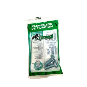 Perno milimétrico cilíndrico M8 x 25 mm. Pack x 2 unidades. - DISMAC