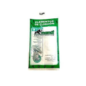 Perno milimétrico cilíndrico M8 x 40 mm. Pack x 2 unidades. - DISMAC