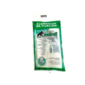Perno cabeza redonda combinada mixta inoxidable de 1/4" x 1". Pack x 2 unidades. - DISMAC