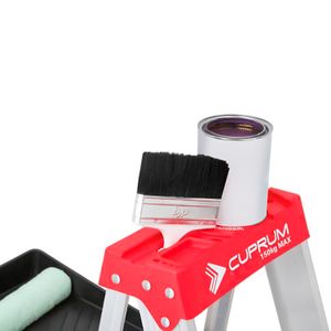 Escalera T3 Pie Gallo 2.13Mt Alumn Cuprum - CUPRUM