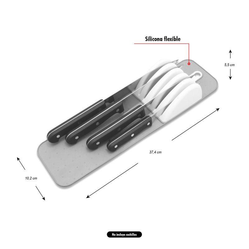 Organizador-de-cuchillos-con-tapete-elaborado-en-silicona-y-plastico.-Organiza-y-almacena-hasta-5-cuchillos.