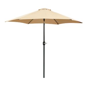 Parasol de jardín con estructura inclinable de acero reforzado. - SEASONAL TRENDS
