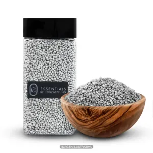 Piedra Decorativa 550Ml Plata - ESSENTIALS
