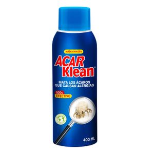Eliminador de ácaros en aerosol para colchones, alfombras y muebles 400 ml. - AKARCLEAN