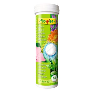Fertilizante en pastillas efervescentes tipo tabletas para enriquecer el agua. Pack x 14 tabletas. - FLOWER