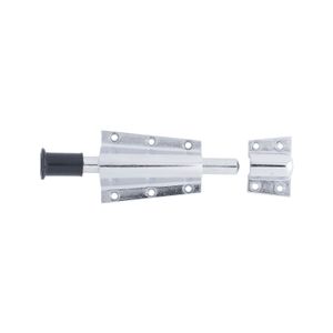 Picaporte de sobreponer DE LUJO para uso vertical y horizontal de 3" niquel. - GATO