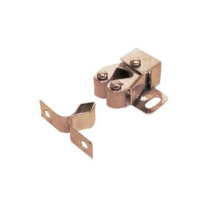 Tope de engrampe tipo rodillos café para puertas de muebles Pack x 2 unidades. - GATO
