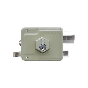 Cerradura de sobreponer 864 de 50 mm CLASICA con apertura hacia la derecha. - GATO