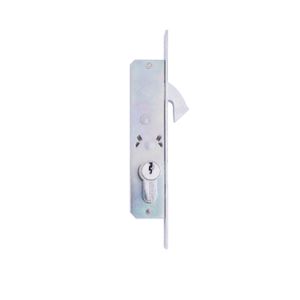 Cerradura de embutir pico loro para puertas corredizas y Backset de 15,5 mm. - DURALOCK