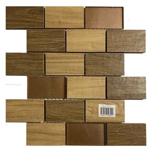 Mosaico artesanal FREZNO de 31 x 31 cm Presentación x unidad. - PRODECOR