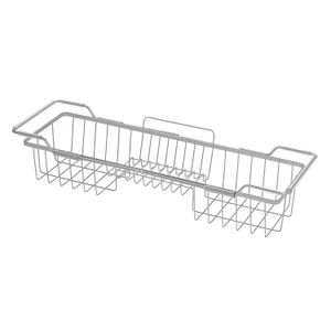 Organizador de baño EVERETT extensible con acabado satinado. - INTER DESIGN