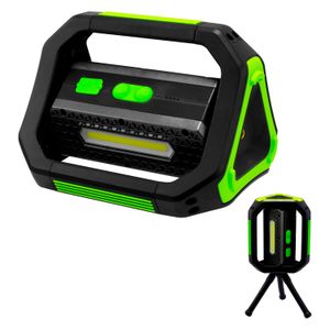 Linterna multiusos FLEX con 2500 lm de iluminación con trípode removible. - DURAPOWER