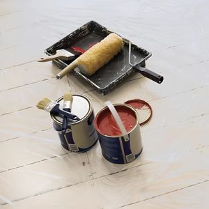 Plástico protector extra fuerte transparente de 275 x 365 cm para pintura en set de 5 unidades - FROST KING