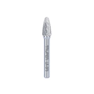 Fresa árbol redondo de carburo de tungsteno de 10 x 19 mm, para desbaste USO PESADO. - TRUPER