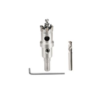 Broca Sierra para metal de 7/8" con dientes de carburo de tungsteno + broca piloto de acero M2. - TRUPER