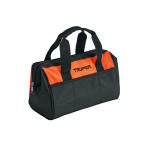 Maleta Porta herramientas de 12" de poliéster 300D resistente para trabajo pesado y rudo. - TRUPER