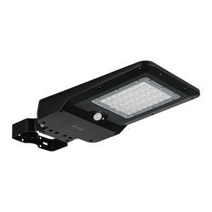Luminaria de alumbrado público LED de 15W con panel de carga solar con iluminación de 2000 lm. - VOLTECK