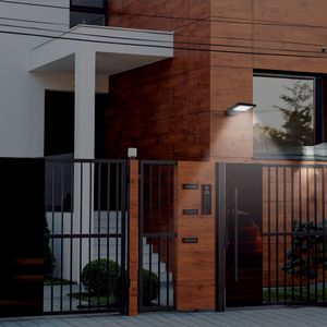 Luminaria de alumbrado público LED de 15W con panel de carga solar con iluminación de 2000 lm. - VOLTECK