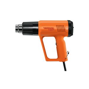 Pistola de calor de 2000 W, temperatura variable (45 a 500 °C) y flujo de aire de 500–800 L/min . - TRUPER PRO