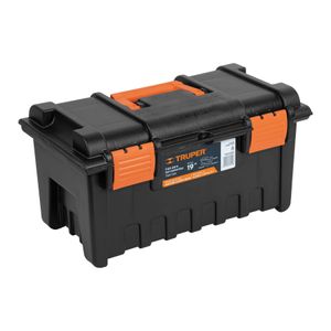 Caja de herramientas de polipropileno de 19" con broches ABS, SIN compartimentos. - TRUPER