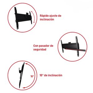 Soporte inclinable para televisores de 37" - 90" pulgadas. - SONYA