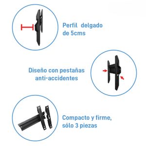Soporte fijo para televisores de 14" - 49" pulgadas. - SONYA