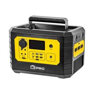 Centro de carga de 600W de potencia con multipuertos para de cortes energía, emergencias y camping. - K PRO