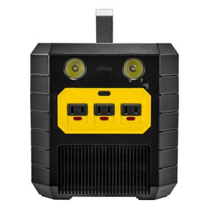 Centro de carga de 600W de potencia con multipuertos para de cortes energía, emergencias y camping. - K PRO